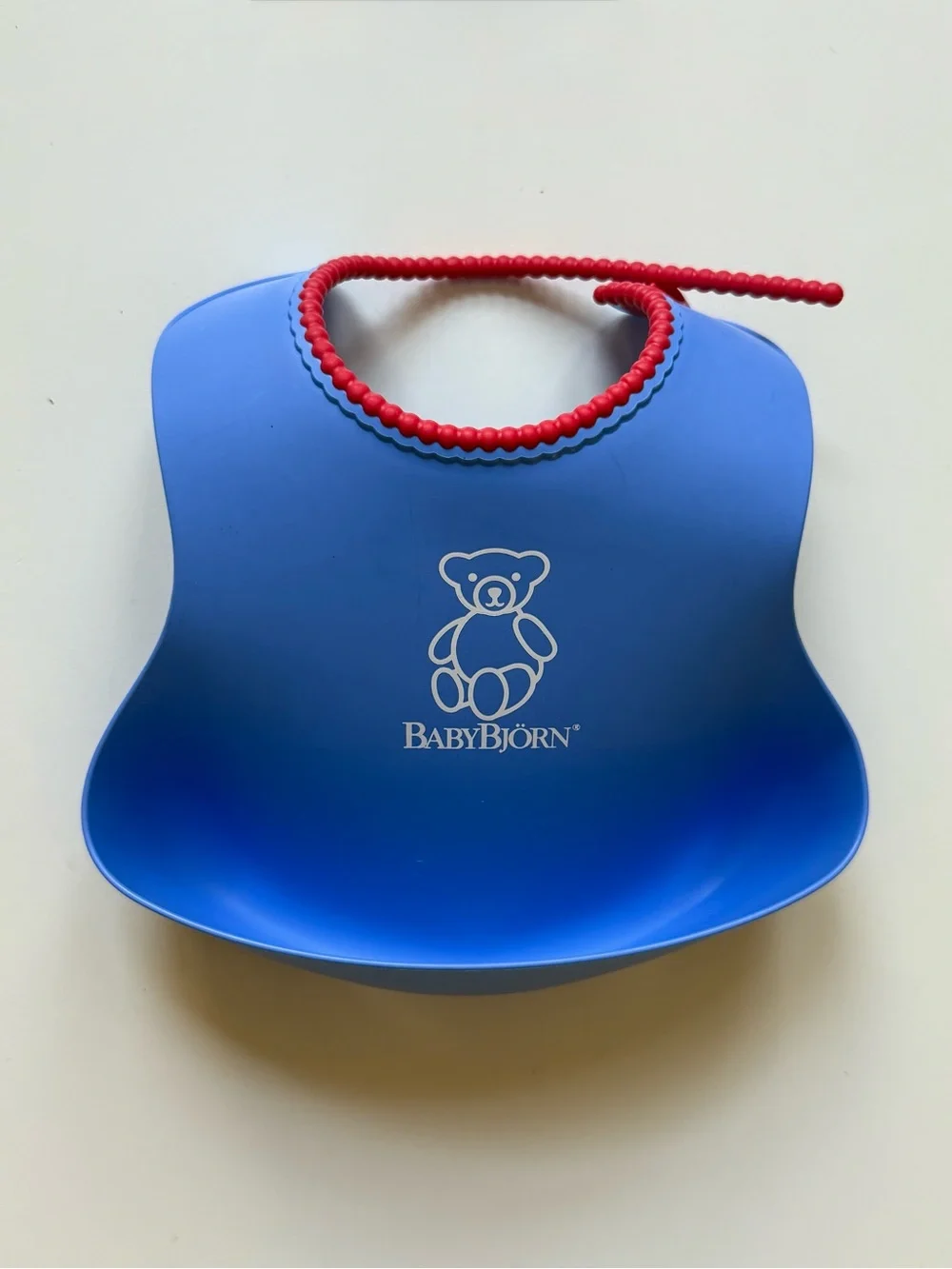 Set of 2 BabyBjorn Feeding Bibs - Blue & Yellow